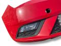 бампер передний SEAT Ibiza 4 поколение [рестайлинг] 2013, 1.2 л., CFWA, дизель, 5МКПП, rojo emocion / ls3h, универсал, передний привод, правый руль - фото №6