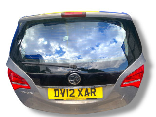 крышка багажника (дверь 3-5) Opel Meriva 2 поколение (B) 2012, 1.4 л., A 14 XER, бензин, 5МКПП, muskatgrau / gjm, минивэн, передний привод, правый руль, 43R-001583, DOT682AS2M3232