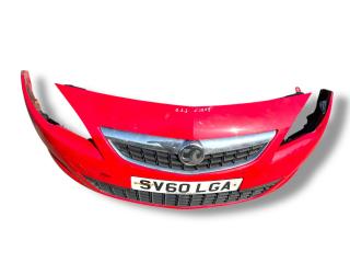 бампер передний Opel Astra J 2010, 1.4 л., A 14 XEL, бензин, 5МКПП, powerrot / gbh, хетчбэк 5 дв., передний привод, правый руль