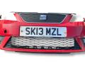 бампер передний SEAT Ibiza 4 поколение [рестайлинг] 2013, 1.2 л., CFWA, дизель, 5МКПП, rojo emocion / ls3h, универсал, передний привод, правый руль - фото №5