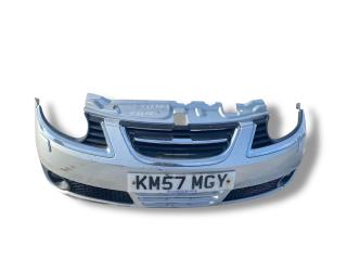 бампер передний Saab 9-5 1 поколение [2-й рестайлинг] 2007, 2.3 л., B235R, бензин, 5МКПП, silver / 1cu, универсал, передний привод, правый руль