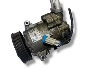 компрессор кондиционера Opel Astra J 2010, 1.6 л., A 16 XER, бензин, 5МКПП, karbongrau / gal, хетчбэк 5 дв., передний привод, правый руль, 13250604, ZG2