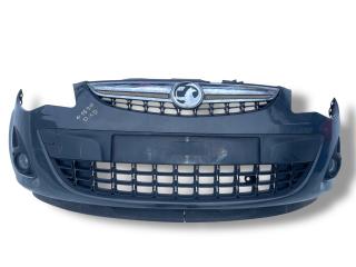 бампер передний Opel Corsa D [рестайлинг] 2013, 1.2 л., A 12 XER, бензин, 5МКПП, silbergrau / 190, хетчбэк 5 дв., передний привод, правый руль