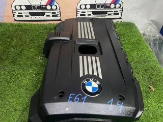 декоративная крышка двигателя BMW 5 серия E60/E61 [рестайлинг] E60 2007, 2.5 л., N52 B25, бензин, АКПП, alpinweiss 3 (300), седан, задний привод, правый руль, 11127552197