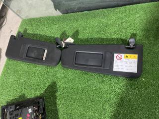козырек солнцезащитный BMW 5 серия F07/F10/F11 F11 2010, 3.0 л., N55 B30 A, бензин, АКПП, белый, универсал, задний привод, правый руль, 51168038163, 51168038164