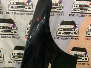 крыло переднее правое BMW 3 серия E90/E91 [рестайлинг] E90 2008, 3.0 л., N54 B30 A, бензин, МКПП, black sapphire metallic (475), седан, задний привод