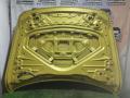 капот BMW M4 F82/F83 F82 (2013 - 2017), 3.0 л., S55 B30 A, бензин, (b67) austin yellow, золотой, купе, задний привод - фото №5