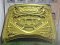 капот BMW M4 F82/F83 F82 (2013 - 2017), 3.0 л., S55 B30 A, бензин, (b67) austin yellow, золотой, купе, задний привод - фото №6