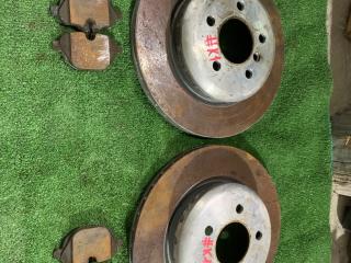 диски тормозные (комплект) BMW 5 серия F10/F11 [рестайлинг] F10 2013, 2.0 л., N20 B20 A, бензин, АКПП, spacecraft metallic (a52) серый, седан, полный привод, 34216775287, 6775287