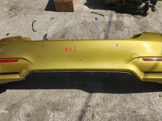 бампер задний BMW M4 F82/F83 F82 (2013 - 2017), 3.0 л., S55 B30 A, бензин, (b67) austin yellow, золотой, купе, задний привод
