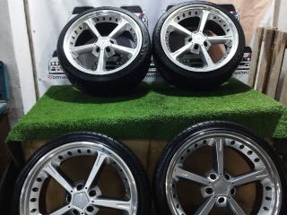 диск литой BMW 7 серия E38 [рестайлинг] E38 2000, 3.5 л., M62 B35 TU, бензин, АКПП, titan-silber (354), седан, задний привод, правый руль