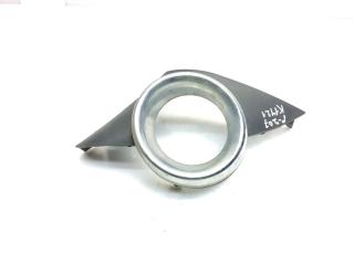 решётка бампера боковая правая Renault Clio 3 поколение 2006, 1.6 л., i, K4M 800, бензин, 5МКПП, серебро, хетчбэк 3 дв., передний привод, правый руль, 9680098780