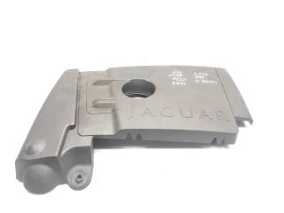 декоративная крышка двигателя Jaguar X-Type 1 поколение 2007, 2.2 л., D, QJBA, дизель, 6МКПП, серебро, универсал, передний привод, правый руль, 4R836A949