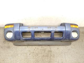 бампер передний Jeep Cherokee 3 поколение KJ 2003, 2.5 л., CRD, дизель, 5МКПП, синий, внедорожник 5 дв., полный привод, правый руль