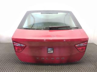 крышка багажника (дверь 3-5) SEAT Toledo 4 поколение KG 2014, 1.6 л., TDi, CAYC, дизель, 5МКПП, rojo pasion / lf3k, лифтбэк, передний привод, правый руль, 6JH827023A