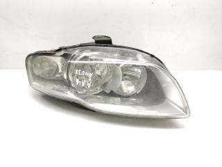 фара правая Audi A4 B7 2007, 2.0 л., TDi, BPW, дизель, 6МКПП, серебро, кабриолет, передний привод, правый руль, 0301219604, 8E0941004BL