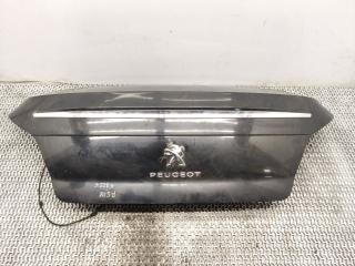 крышка багажника (дверь 3-5) Peugeot 508 1 поколение 2012, 2.0 л., HDi, RHH (DW10CTED4), дизель, 6МКПП, noir perla nera / ktv, седан, передний привод, правый руль, 9808850580