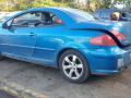 спойлер Peugeot 307CC 1 поколение [рестайлинг] 2006, 1.6 л., i, NFU (TU5JP4), бензин, 5МКПП, bleu neysha / kmu, кабриолет, передний привод, правый руль, 9651251577, 9641298880 - фото №3