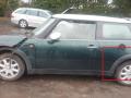 накладка колесной арки Mini Cooper 1 поколение R50 2003, 1.6 л., i, W10 B16 A, бензин, 5МКПП, зелёный, хетчбэк 3 дв., передний привод, правый руль, 1505869 - фото №3