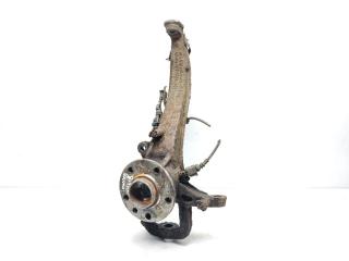 кулак поворотный левый Volkswagen Touareg 1 поколение 2005, 2.5 л., TDi PD, BAC, дизель, АКПП, reflex silver / la7w, внедорожник 5 дв., полный привод, правый руль, 7L6407257A