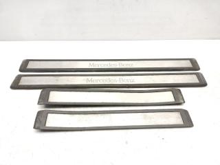 комплект накладок на пороги (внутренние) Mercedes-Benz E-Класс W211/S211 S211 2005, 2.1 л., CDi, OM 646.961, дизель, АКПП, iridiumsilber / 775, универсал, задний привод, правый руль, A2116801435, A2116801335, A2116801635, A2116801535