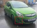 решётка бампера боковая правая Opel Corsa D [рестайлинг] 2012, 1.0 л., i, A 10 XEP, бензин, 5МКПП, зелёный, хетчбэк 3 дв., передний привод, правый руль, 13286026 - фото №3
