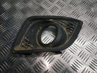 решётка бампера боковая левая Ford Fiesta 5 поколение [рестайлинг] 2005, 1.4 л., i, FXJB, бензин, 5МКПП, серебро, хетчбэк 3 дв., передний привод, правый руль, 6S61-19953-BCW