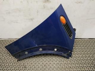 крыло переднее правое Mini Cooper 1 поколение R50 2004, 1.6 л., i, W10 B16 A, бензин, 5МКПП, синий, хетчбэк 3 дв., передний привод, правый руль, 41217037438