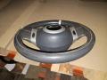 руль Mini Cooper 1 поколение R50 2001, 1.6 л., i, W10 B16 A, бензин, 5МКПП, желтый, хетчбэк 3 дв., передний привод, правый руль, 67920610, 675740702 - фото №13
