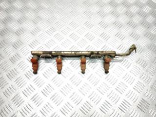 форсунка Nissan Primera P12 2006, 1.8 л., i, QG18DE, бензин, 5МКПП, синий, лифтбэк, передний привод, правый руль, 166009F600, 0280155940