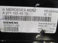 блок управления двигателем Mercedes-Benz C-Класс W203/S203/CL203 [рестайлинг] W203 2004, 1.8 л., Kompr, M 271.946, бензин, АКПП, зеленый, седан, задний привод, правый руль, A2711534979, A2711530591, A2711531679, A2711534179, A2711534579, A2711535579, A2711536179, A2711538479, A2711539079 - фото №2