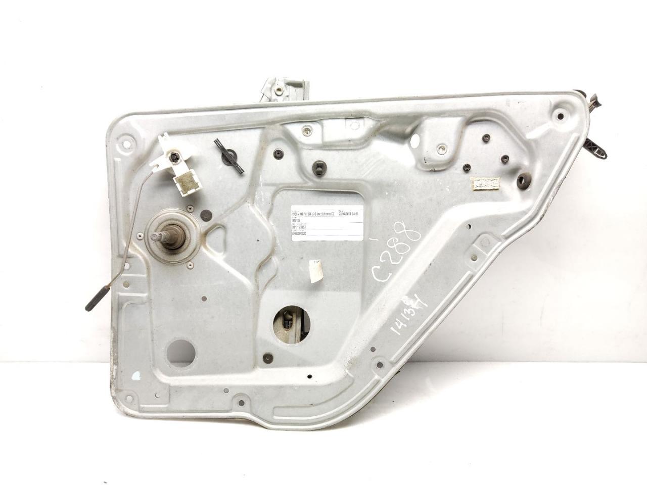 стеклоподъемник задний правый Skoda Fabia 1 поколение (6Y) 6Y 2000, 1.9 л., TDi PD, ATD, дизель, 5МКПП, синий, хетчбэк 5 дв., передний привод, правый руль - фото №1