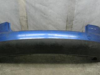 бампер задний Volkswagen Touran 1 поколение 2005, 1.9 л., TDi PD, BKC, дизель, 6МКПП, синий, минивэн, передний привод, правый руль