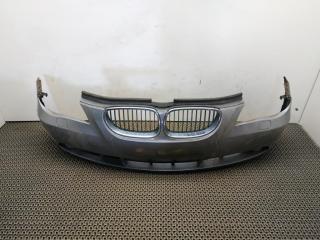 бампер передний BMW 5 серия E60/E61 E60 2006, 2.0 л., D, M47 D20 (204D4), дизель, 6МКПП, silbergrau / a08, седан, задний привод, правый руль, 51117033694