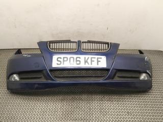 бампер передний BMW 3 серия E90/E91/E92/E93 E90 2006, 2.0 л., i, N46 B20 B, бензин, 6МКПП, mysticblau / a07, седан, задний привод, правый руль, 51117058443