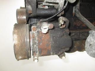 компрессор кондиционера Mazda 6 1 поколение [рестайлинг] GG 2006, 2.0 л., TD, RF7J, дизель, 6МКПП, серебро, хетчбэк 5 дв., передний привод, правый руль, H12A1AE4DC