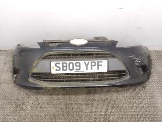 бампер передний Ford Fiesta 6 поколение 2009, 1.3 л., i, STJA, бензин, 5МКПП, panther black / d9, хетчбэк 5 дв., передний привод, правый руль, 8A6117757A