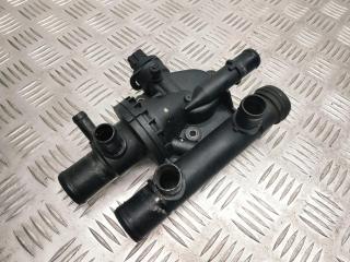 корпус термостата Renault Espace 3 поколение [рестайлинг] 2002, 2.2 л., DCi, G9T 710, дизель, 5МКПП, серебро, минивэн, передний привод, правый руль, 8200154300, 8200154296