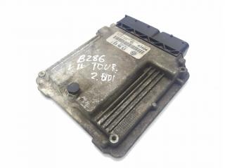 блок управления двигателем Volkswagen Touareg 1 поколение 2004, 2.5 л., TDi PD, BAC, дизель, 6МКПП, black magic / lc9z, внедорожник 5 дв., полный привод, правый руль, 070906016F, 0281011258