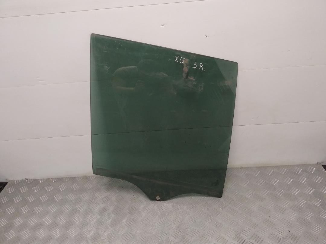 стекло двери задней правой BMW X5 E53 2003, 3.0 л., TD, M57 D30 (306D1), дизель, АКПП, titansilber / 354, внедорожник 5 дв., полный привод, правый руль - фото №1