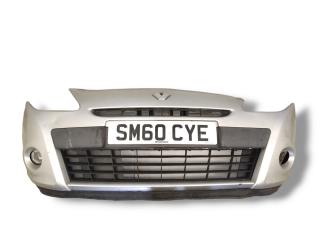 бампер передний Renault Clio 3 поколение [рестайлинг] 2010, 1.2 л., i, D4F 742, бензин, 5МКПП, gris platine / ted69, хетчбэк 3 дв., передний привод, правый руль, 8200799930