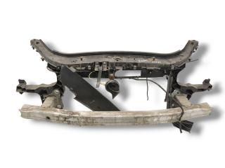 передняя панель крепления облицовки (телевизор) Renault Grand Scenic 2 поколение 2005, 1.6 л., i, K4M 782, бензин, 5МКПП, ottoman blue / tei45, минивэн, передний привод, правый руль, 8200137495, 8200137496