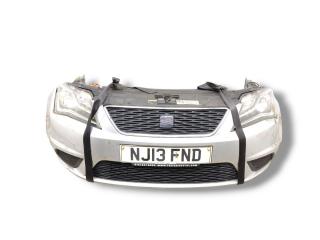 передняя часть (ноускат) SEAT Toledo 4 поколение KG 2013, 1.6 л., TDi, CAYC, дизель, 5МКПП, reflex silver / la7w, лифтбэк, передний привод, правый руль