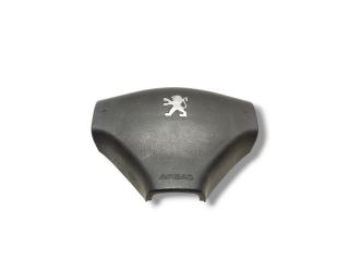 подушка безопасности водителя Peugeot 206 1 поколение [рестайлинг] 2008, 1.4 л., i, KFW (TU3JP), бензин, 5МКПП, rouge aden / kkn, хетчбэк 3 дв., передний привод, правый руль, 96441166ZR