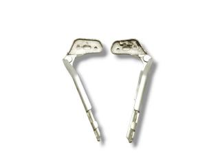 петля капота Audi A6 4F/C6 2006, 3.0 л., TDi, BMK, дизель, АКПП, silbersee / ly7w, седан, полный привод, правый руль, 4F0823301, 4F0823302