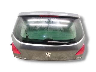 крышка багажника (дверь 3-5) Peugeot 3008 1 поколение 2012, 1.6 л., HDi, 9HR (DV6C), дизель, 6МКПП, gris shark / ktp, внедорожник 5 дв., передний привод, правый руль, 8701AP