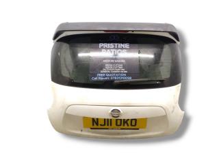 крышка багажника (дверь 3-5) Nissan Juke YF15 2011, 1.6 л., Ti, MR16DDT, бензин, 6МКПП, super white / 326, внедорожник 5 дв., передний привод, правый руль, K0100-1KAAD