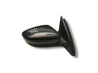 зеркало наружное левое Skoda Rapid 1 поколение NH 2014, 1.2 л., TSI, CBZB, бензин, 6МКПП, black magic / lf9r, лифтбэк, передний привод, правый руль, 5JC857408C