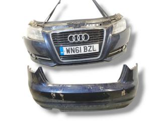 передняя часть (ноускат) Audi A3 8P [2-й рестайлинг] 2011, 2.0 л., TDi PD, CFFB, дизель, 6МКПП, tiefseeblau / lz5a, хетчбэк 5 дв., передний привод, правый руль, 8P0805588L, 8P0807105E, 8P0853651M