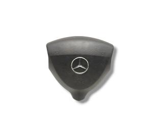 подушка безопасности водителя Mercedes-Benz A-Класс W169 C169 2005, 2.0 л., CDi, OM 640.942, дизель, 5МКПП, polarsilber / 761, хетчбэк 3 дв., передний привод, правый руль, 1698600102